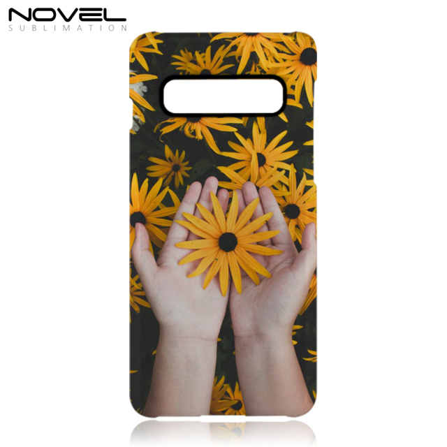 High Quality Sublimation Blank Plastic 3D Film Phone Case Cover For Galaxy S10