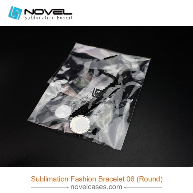 Hot Sale!!! Fashionable Sublimation bracelet, round shape