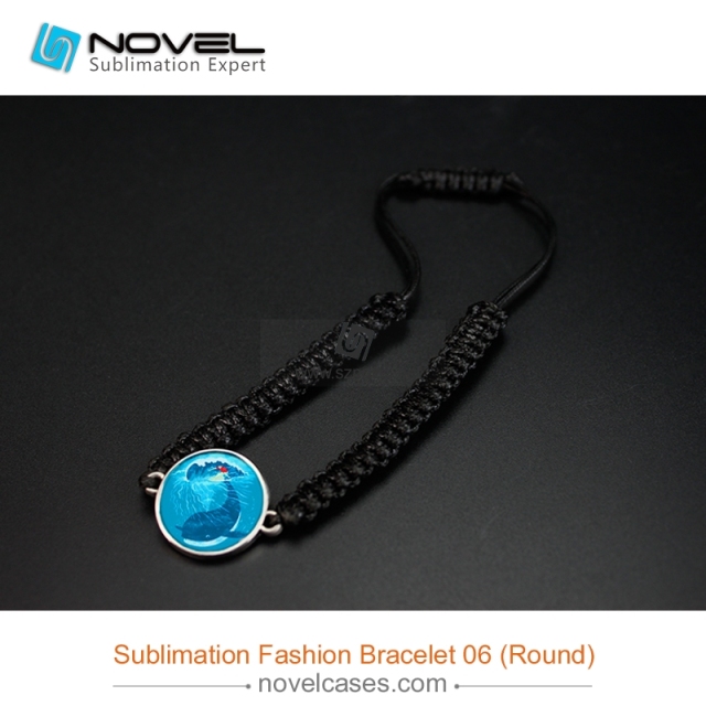 Hot Sale!!! Fashionable Sublimation bracelet, round shape