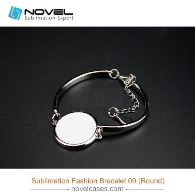Fashionable Sublimation Bracelet, Round Shape
