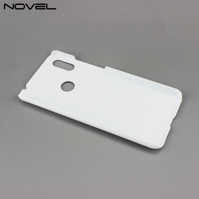 Custom Case For Huawei Y6 2019 Blank Sublimation 3D Plastic Paper Cell Phone Case