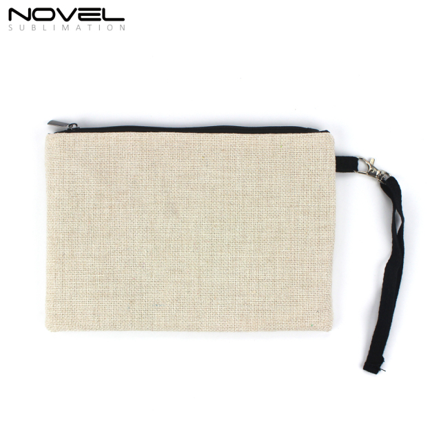 Sublimation Linen Cosmetic Bag