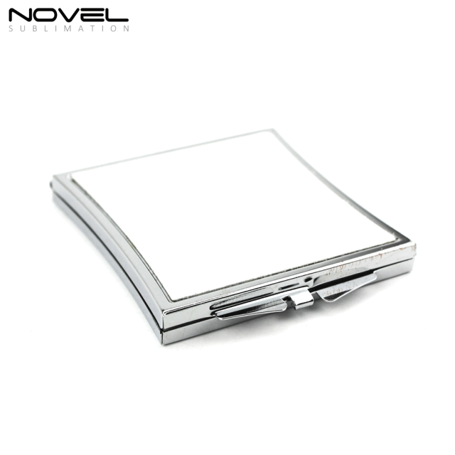 Silver Makeup Mirror Sublimation Pocket Mirror