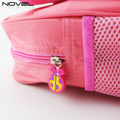 Sublimation Kid Backpack Polyester School Bag-Rose