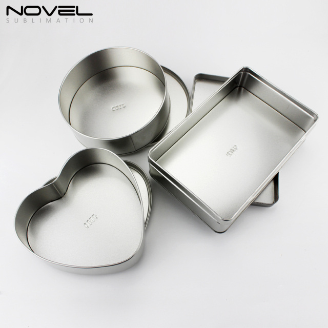 Sublimation Metal Tin Box Candy Case-Round