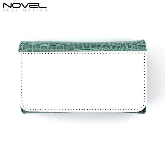 Crocodile Stylish Glasses Case Sublimation PU Leather Eyeglass Case