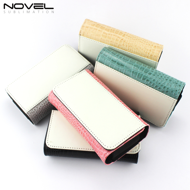 Crocodile Stylish Glasses Case Sublimation PU Leather Eyeglass Case