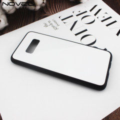 Tempered Glass TPU Phone Case For Galaxy S8 Sublimation Blank TPU Case