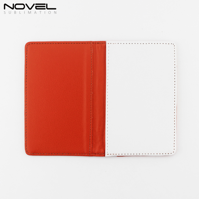 Personalized Sublimation PU Leather Passport Holder-8 Colors Available