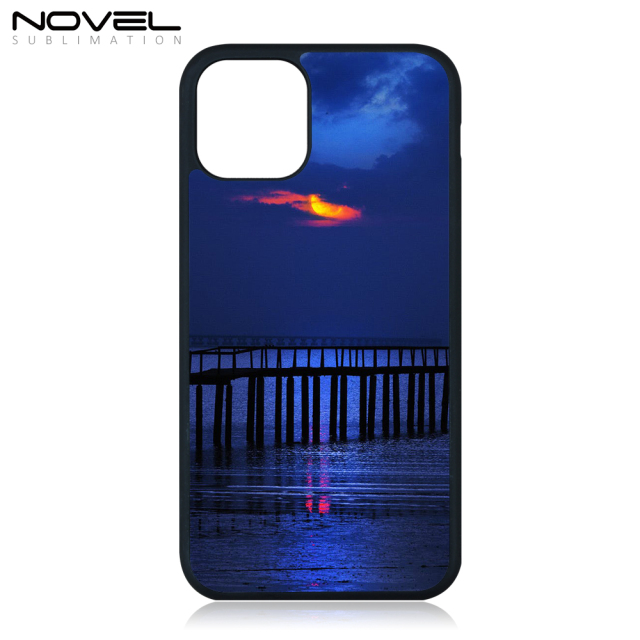 New!!! Popular Sublimation Blank 2D TPU Rubber Phone Case For iPhone 11 Pro 5.8"