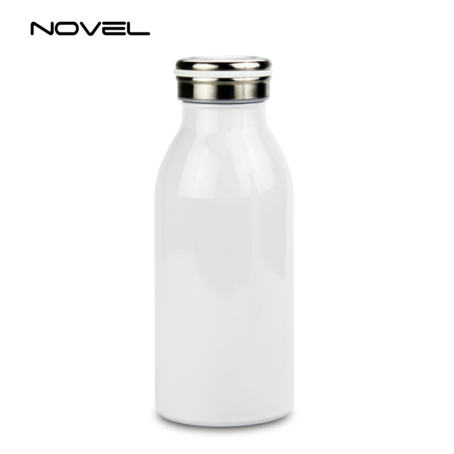 300ml Stainless Steel Sublimation Milk Thermal Mug-White