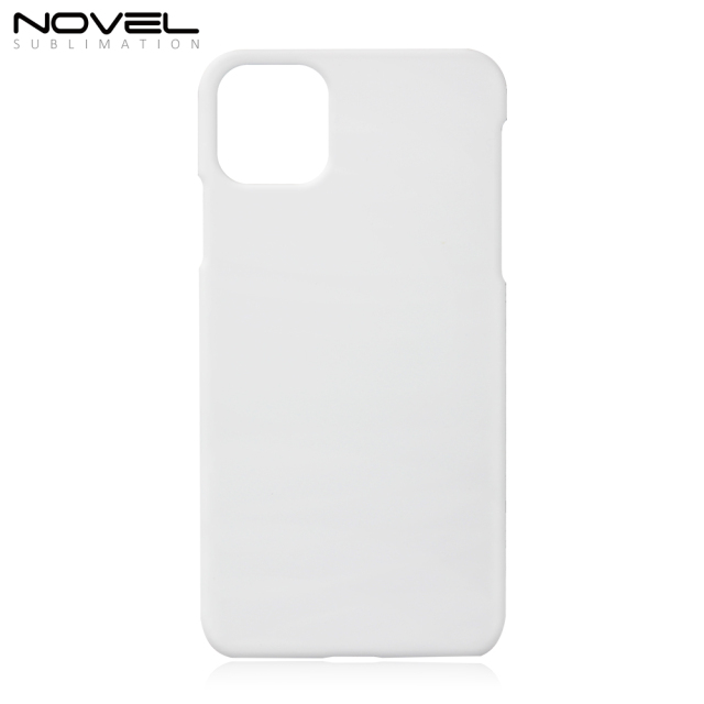 Novelcases For iPhone 11 Pro Max 6.5&quot; Blank 3D Sublimation Case Plastic Back Cover