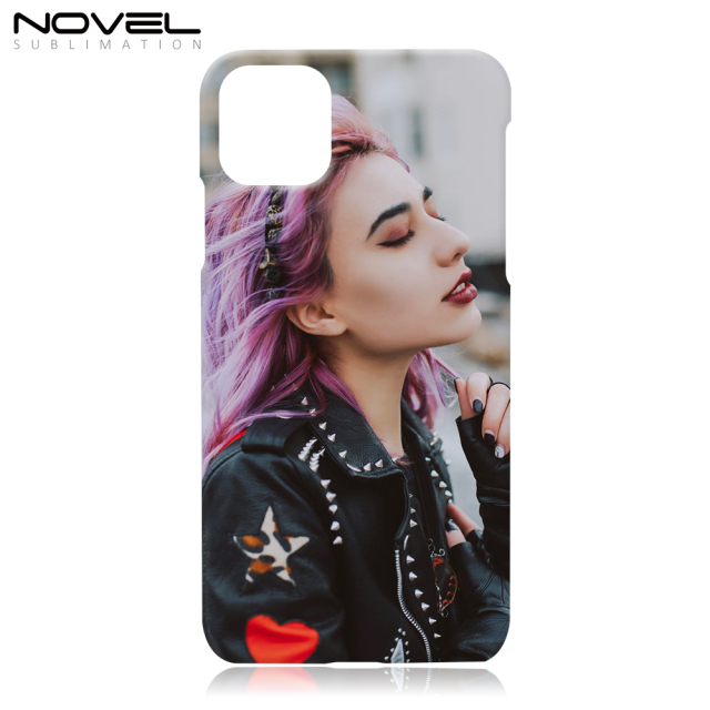 Popular For iPhone 11 6.1&quot; Custom Plastic 3D Sublimation Case Cover