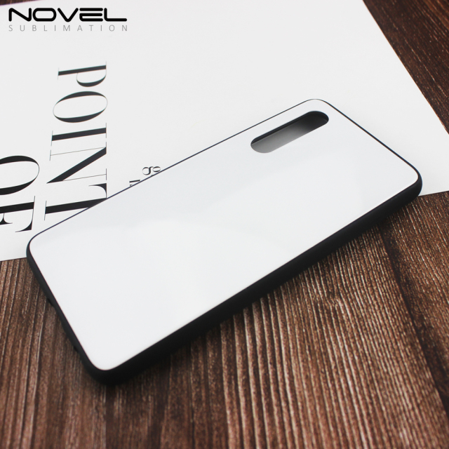 Blank Tempered Glass Plate Sublimation TPU Case For Huawei P30