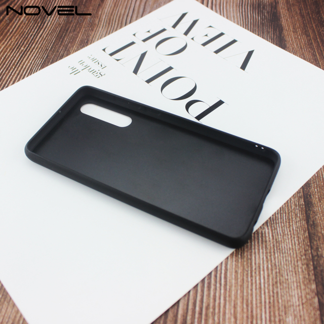 Blank Tempered Glass Plate Sublimation TPU Case For Huawei P30