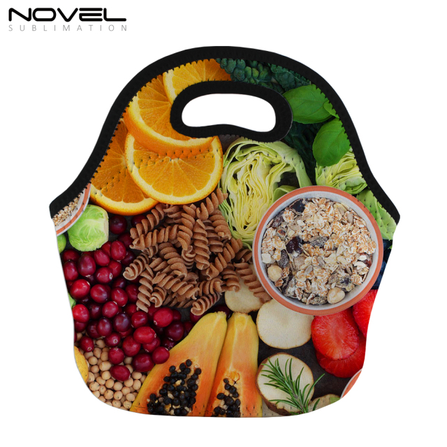 DIY Sublimation Lunch Bag White Neoprene Lunch Pack