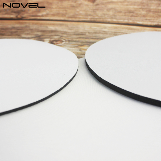 Silicone Sublimation Round Mouse Mat Pad