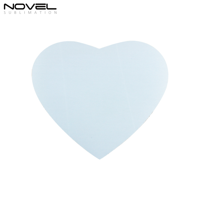 Rubber Mouse Pad Sublimation Blank Heart Mouse Pad