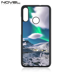 DYE Sublimation Blank 2D Hard Plastic Phone Case For Moto E6 Plus