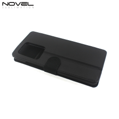 PU Flip Phone Wallet For Galaxy S20 Ultra Sublimation Case