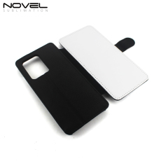 PU Flip Phone Wallet For Galaxy S20 Ultra Sublimation Case