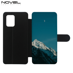 Popular Sublimation PU Flip Phone Case Wallet For A91/ S10 Lite