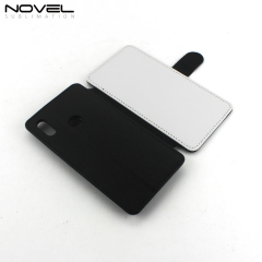 Leather Flip Mobile Phone Bag Case With Card Slots For Huawei Y6 2019