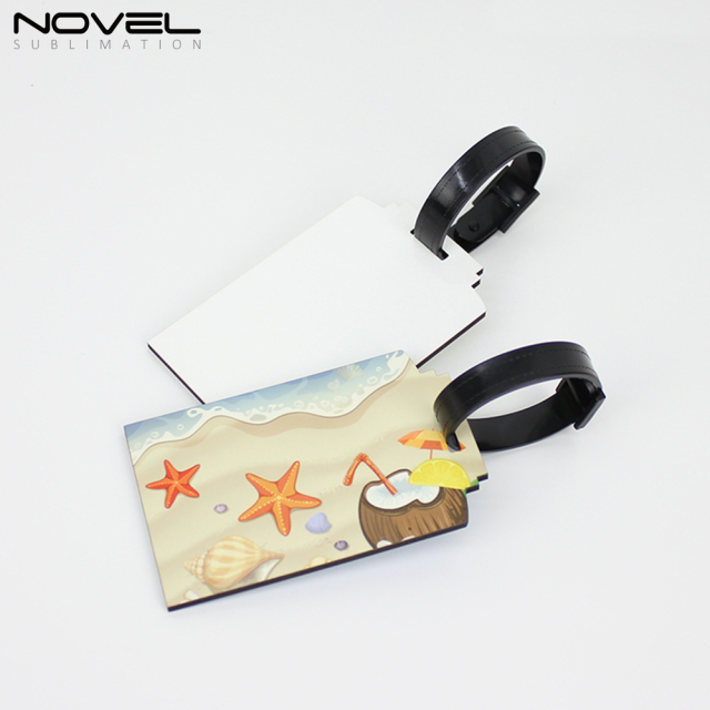 Travel MDF Luggage Bag Tag NSX-001D