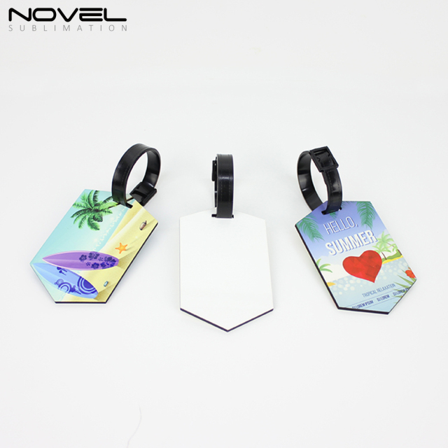 MDF Wooden Suitcase Luggage Tag NSX-008D