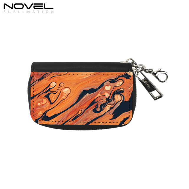 Custom Car Key Case Keychain Cover Zipper Key Case Bag