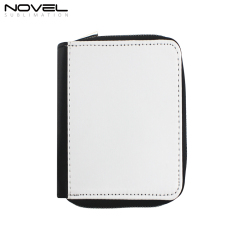 Custom PU Canvas Zipper Wallet Purse M