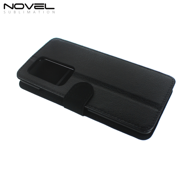 PU Flip Sublimation Leather Phone Wallet For Huawei P40 Series