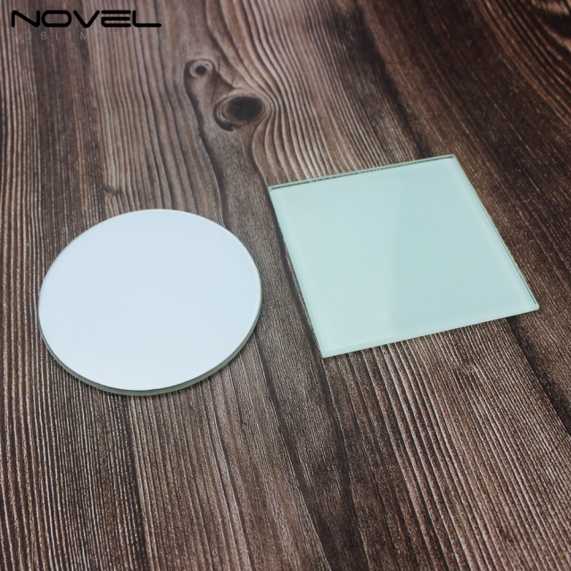 Square Glass Coaster 10cm