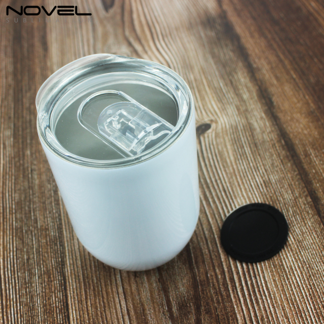 Eggshell Cup Stainless Steel Mug With Lid