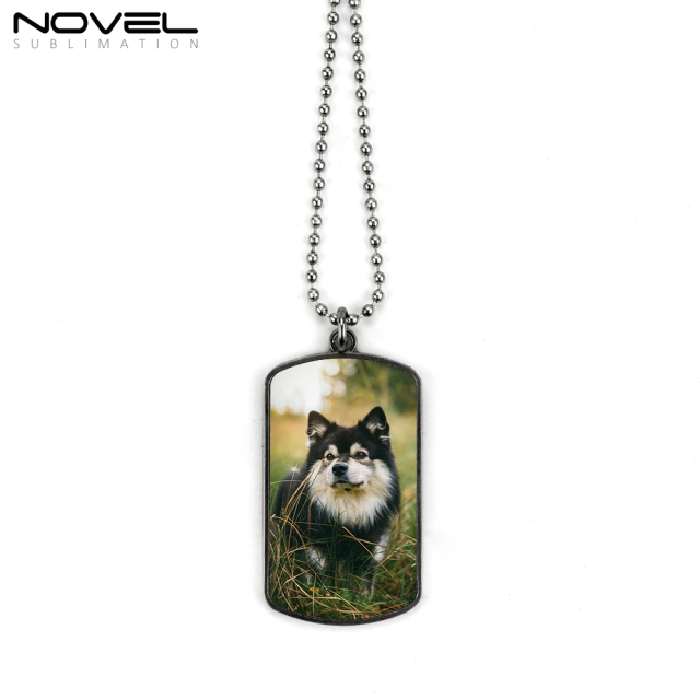 Sublimation Arc-shaped Dog Tag