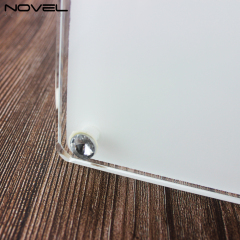 7” Crystal Glass Photo Desktop Frame