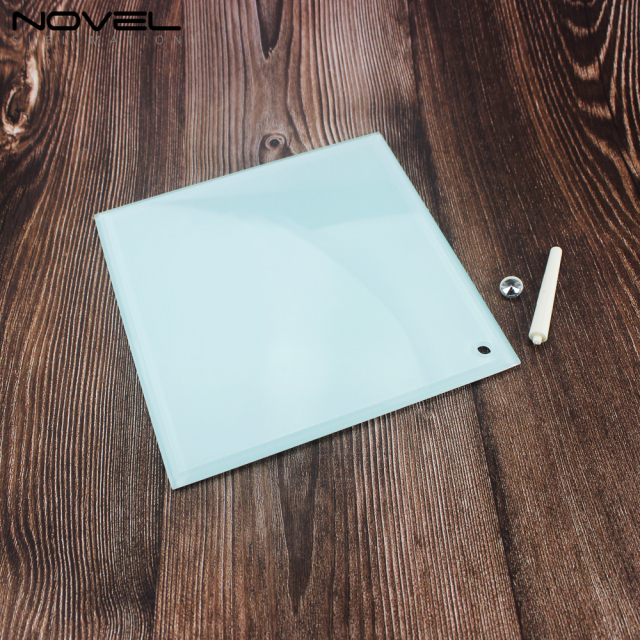 Blank Square Smooth Photo Frame Printed Glass Panel