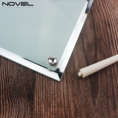 8" Glass Photo Panel Sublimation Blank Frame