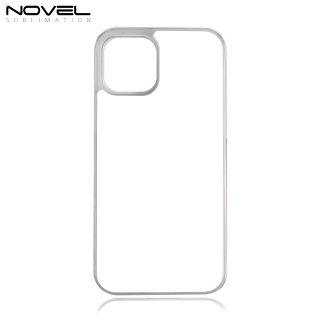 Hot Selling Sublimation Blank 2D Plastic Cell Phone Case for iPhone 12 6.1&quot;