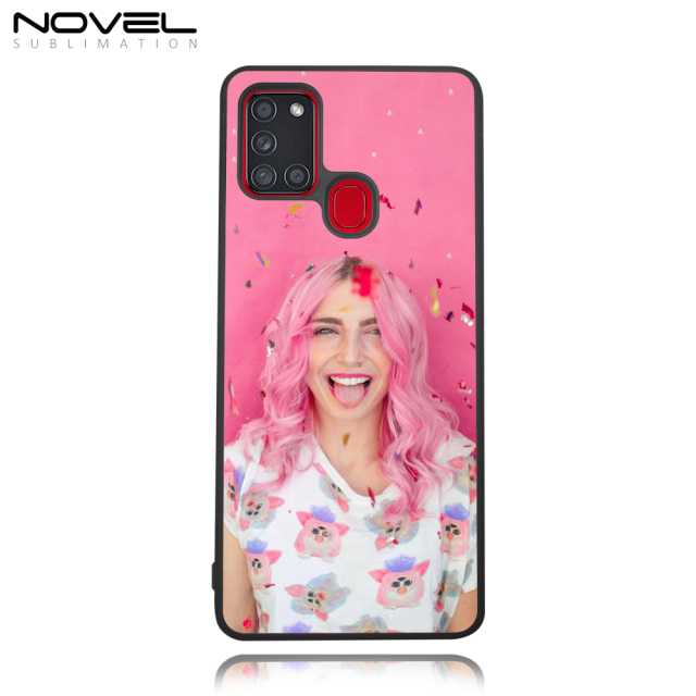 DYE Custom Sublimation TPU Rubber Cell Phone Back Case for Galaxy A21S