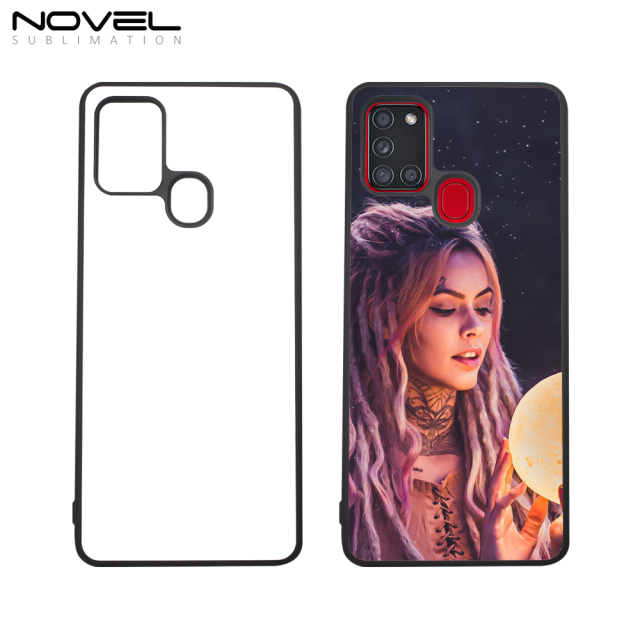 DYE Custom Sublimation TPU Rubber Cell Phone Back Case for Galaxy A21S