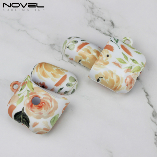 Personal Sublimation Protective Case blank 3D Sublimation Plastic Cover For Airpods/Airpods Pro