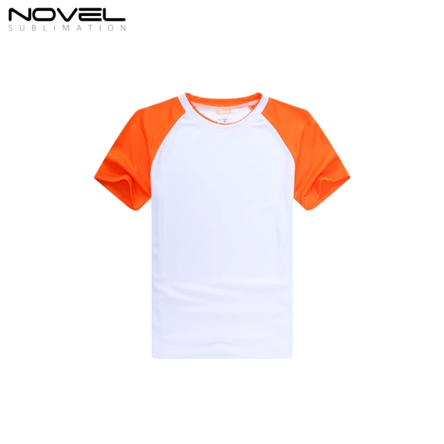 High Quality Sublimation Blank Polyester T-Shirt for Children