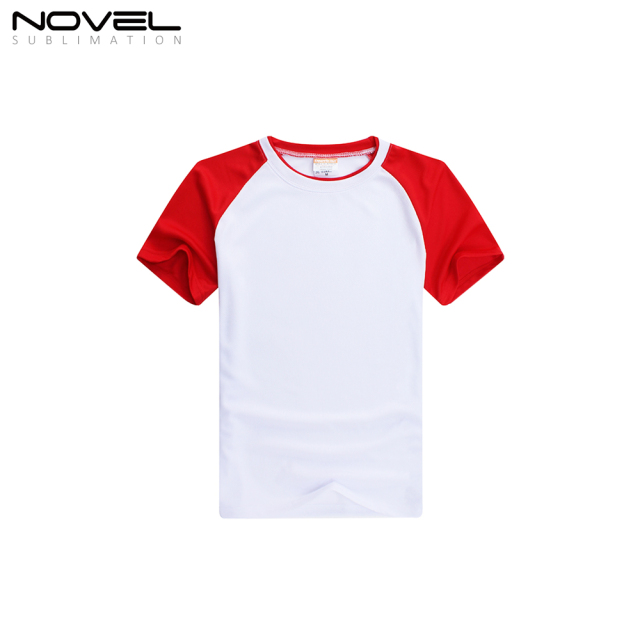 High Quality Sublimation Blank Polyester T-Shirt for Children