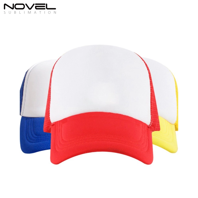 Sublimation Blank Mesh Back Trucker Cap Baseball Cap