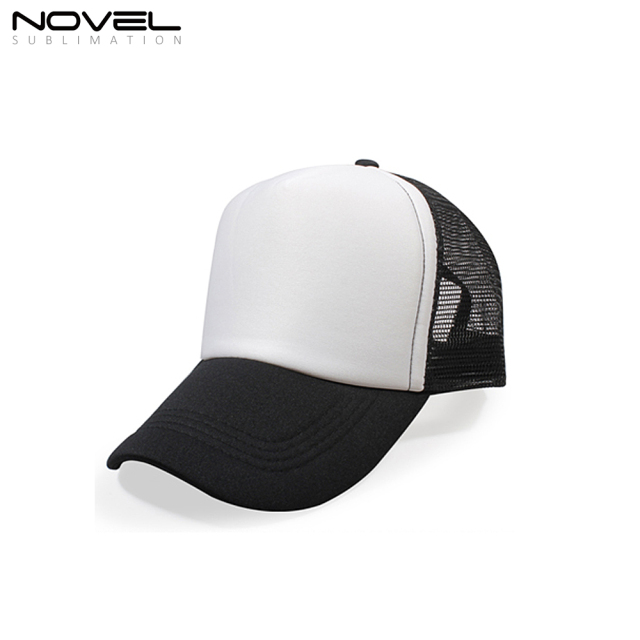 Sublimation Blank Mesh Back Trucker Cap Baseball Cap