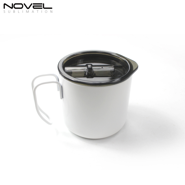 450ml Stainless Steel Cup Sublimation White Coating Mug