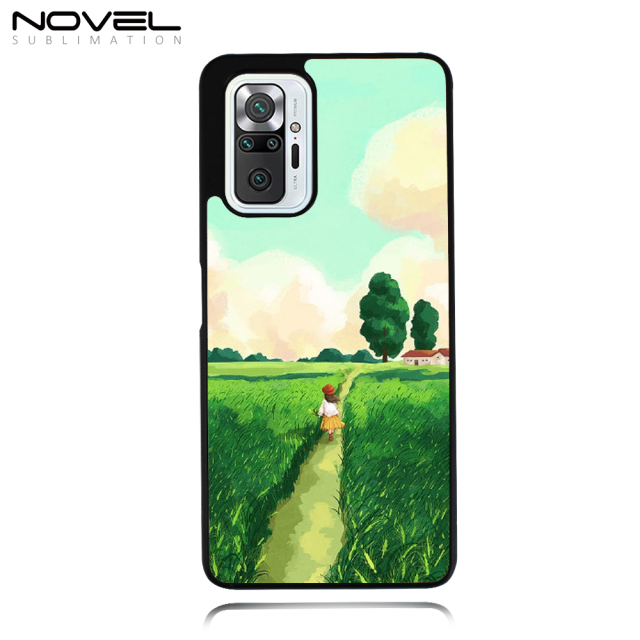 For Redmi Note 10 Pro Sublimation 2D TPU Phone Case With Metal Insert For Heat Press Printing