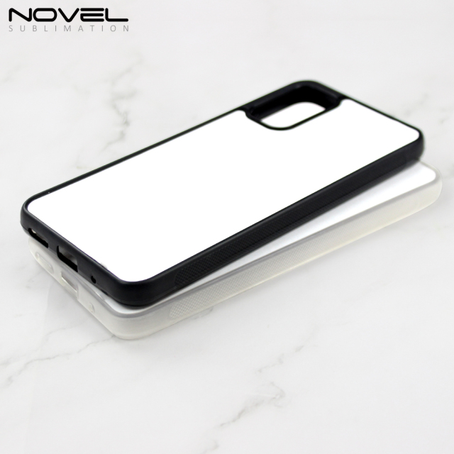 For Redmi Note 10 5G Customized Sublimation 2D TPU Phone Case With Metal Insert For Heat Press Printing