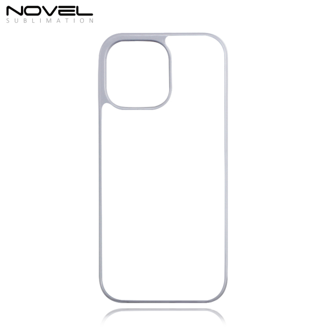 High Quality Sublimation Blank 2D PC Hard Plastic Cell Phone Case for iPhone 13 Pro